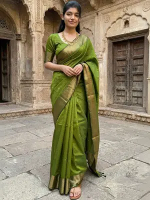 Woven Zari Kanjeevaram Saree